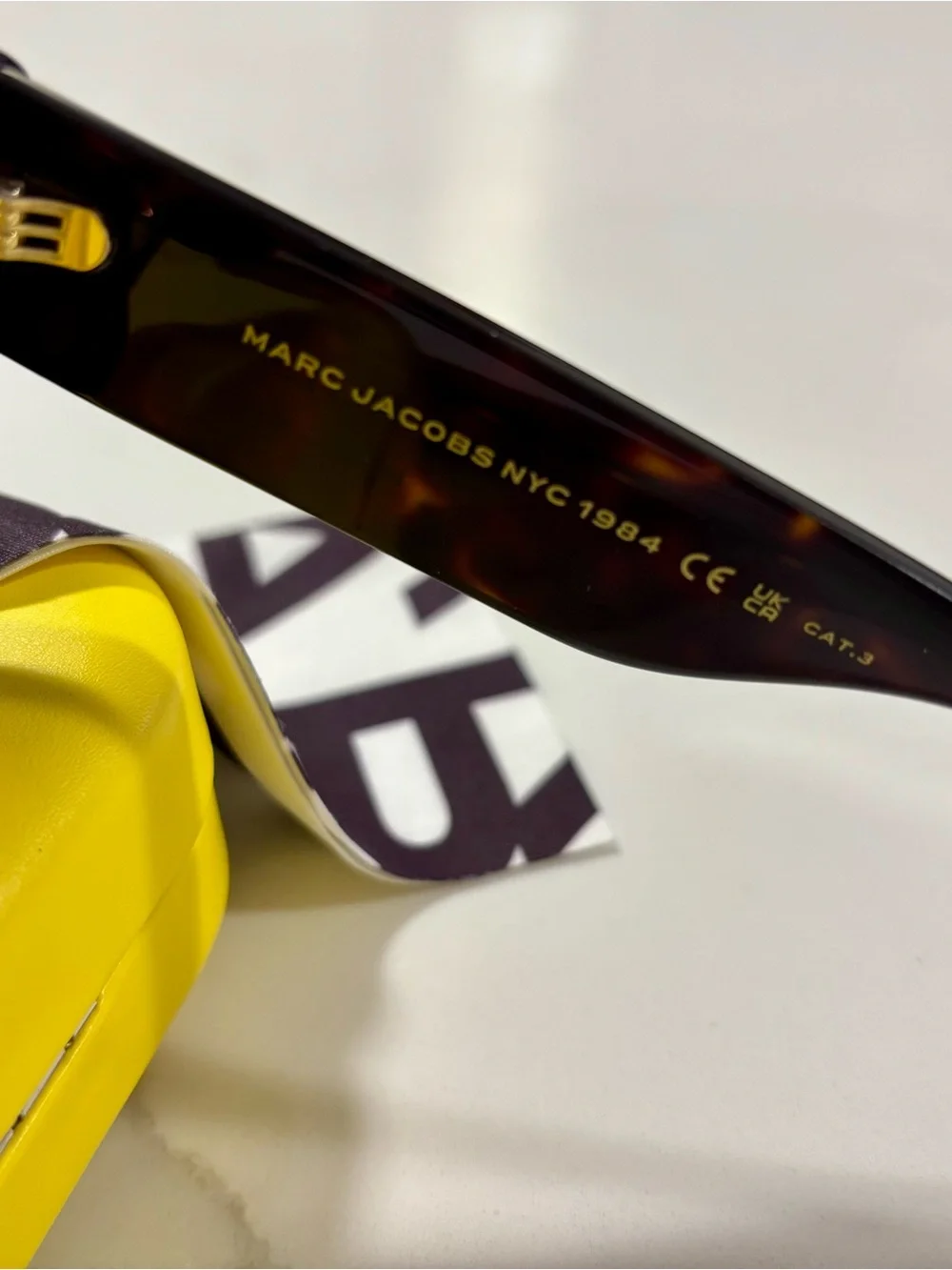 Marc Jacobs Sunglasses with Brown Gradient Lenses